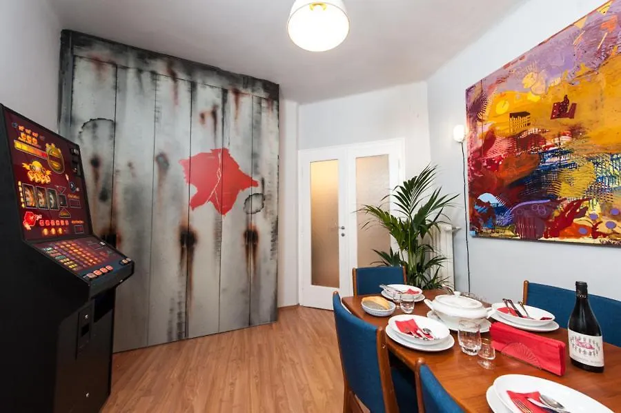 Europe Heart Apartment For 9 布达佩斯 0*,